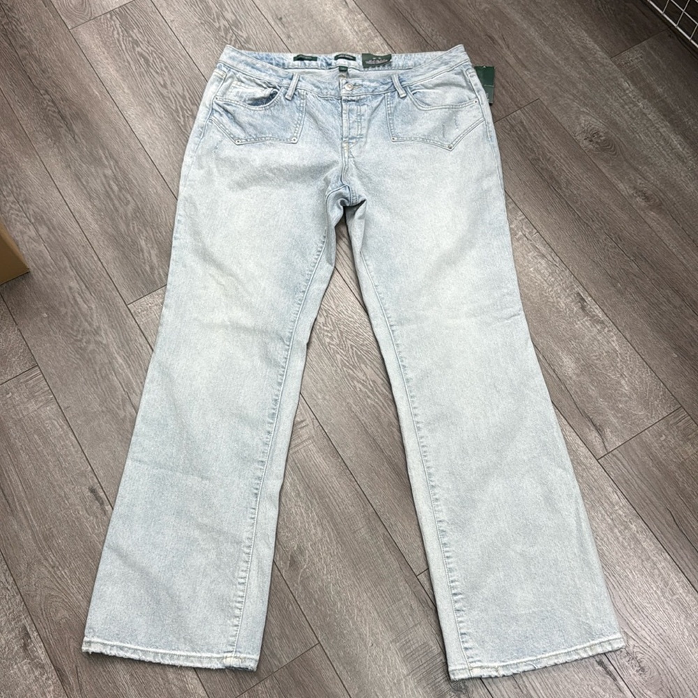 Wild Fable size 16 low rise boot cut blue jeans new with tags size 16